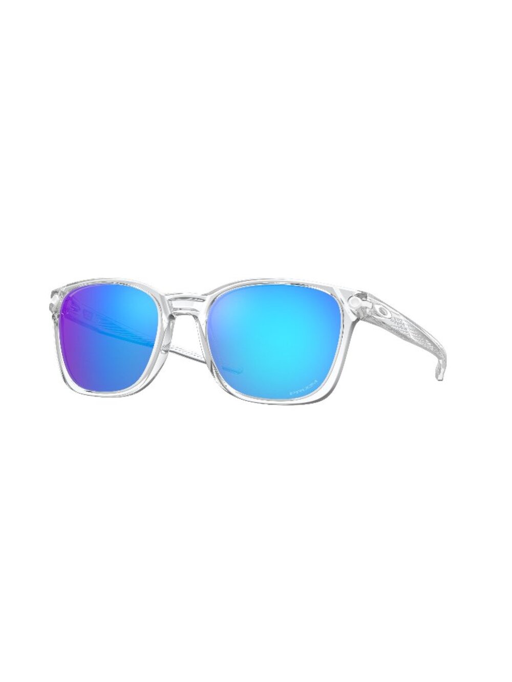 New Oakley Men's Sunglasses Transparent Aviator Blue Lens Injected Frame OO9018